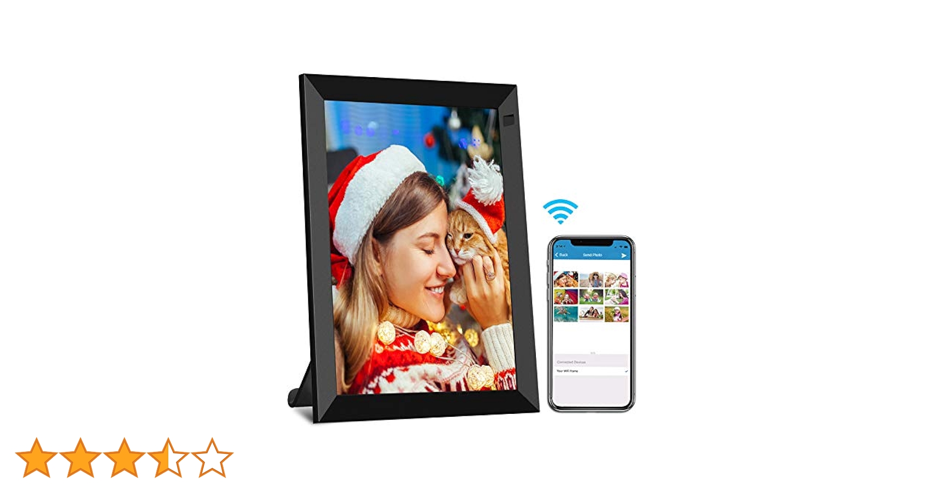 上品な雰囲気✨デジタルフォトフレーム 10.1インチ wifi 人感センサー Amazon.co.jp: SSA wifi デジタルフォトフレーム10.1インチ 人感